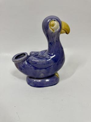 Vintage Ceramic Bird Parrot Planter