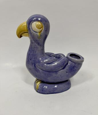 Vintage Ceramic Bird Parrot Planter