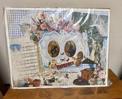 Handmade Cottegecore/fairycore/fantasy wall art poster