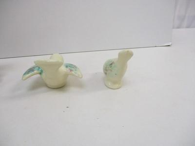 Salt Shaker Dutch Girl Wall Pocket Planter Love Birds Japan Elf Pixie Boot Planter