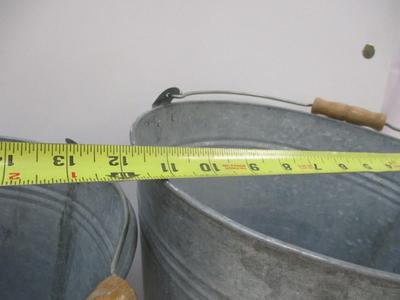 Galvanized Buckets Choice 2