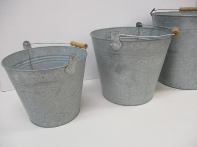 Galvanized Buckets Choice 2