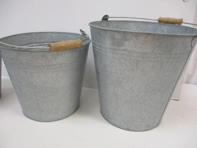 Galvanized Buckets Choice 2