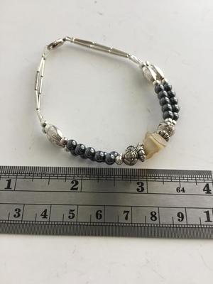 Double beaded fashion bracelet