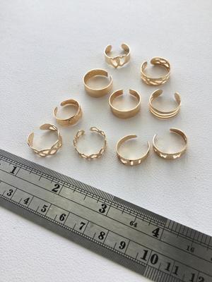 Beautiful adjustable fashion toe rings