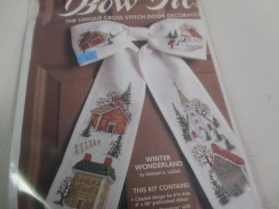 Assortment Of Cross Stitching Kits