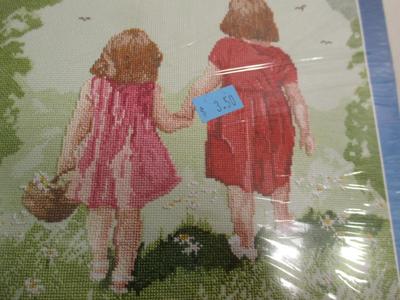 Assortment Of Cross Stitching Kits