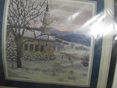 Assortment Of Cross Stitching Kits