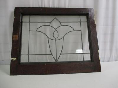 Vintage Stained Glass Window
