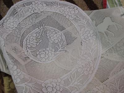 Assortment Of Lines Table Cloths Place Mats Patches