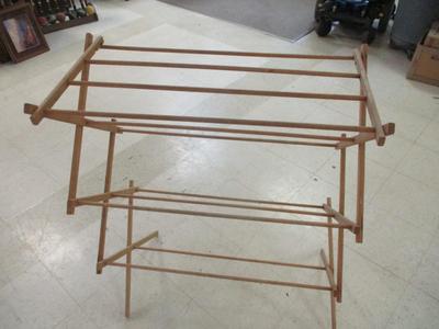Wooden Laundry Drying Rack