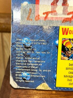 1994 X-MEN ACTION FIGURES