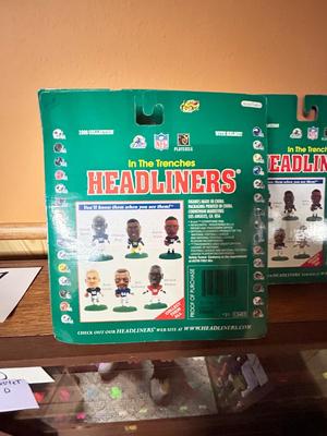 1998 LIMITED EDITION NFL HEADLINERS BOBBLE HEADS