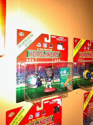1998 LIMITED EDITION NFL HEADLINERS BOBBLE HEADS