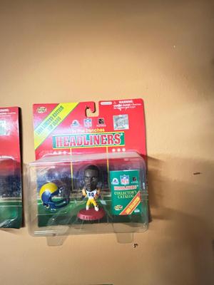 1998 LIMITED EDITION NFL HEADLINERS BOBBLE HEADS