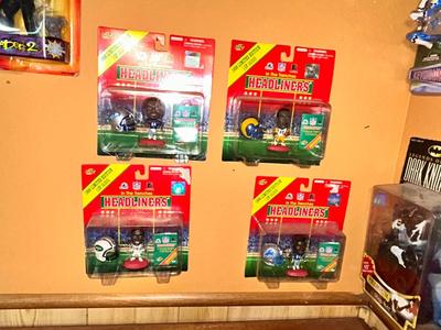 1998 LIMITED EDITION NFL HEADLINERS BOBBLE HEADS