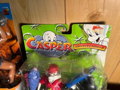 CASPER THE FRIENDLY GHOSTS “STINKIE” And ACTION MAN EXTREME CLIMBER