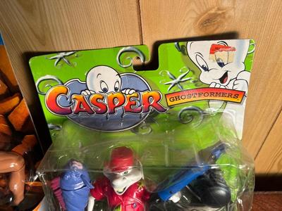 CASPER THE FRIENDLY GHOSTS “STINKIE” And ACTION MAN EXTREME CLIMBER