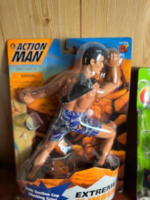 CASPER THE FRIENDLY GHOSTS “STINKIE” And ACTION MAN EXTREME CLIMBER