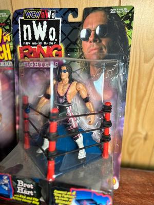 1999 WCW/NWO & WWF WRESTLING ACTION FIGURES