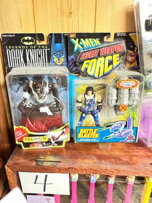 POWER RANGERS, BATMAN & X-MEN ACTION FIGURES