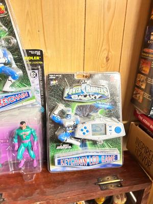 POWER RANGERS, BATMAN & X-MEN ACTION FIGURES