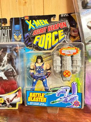 POWER RANGERS, BATMAN & X-MEN ACTION FIGURES