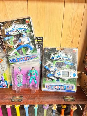 POWER RANGERS, BATMAN & X-MEN ACTION FIGURES