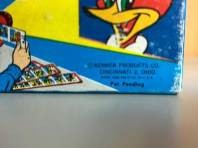 1961 PULL A SHOW PROJECTOR SLIDES AND FISHER PRICE PULL TOY PELICAN