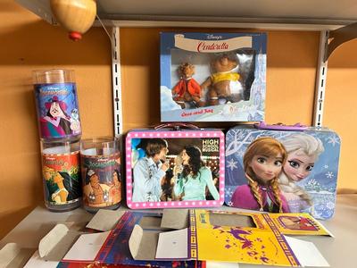 HIGH SCHOOL MUSICAL, FROZEN, POCAHONTAS & CINDERELLA ITEMS