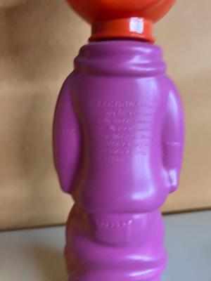 1965 SOAKY CARTOON CHARACTER BUBBLE BATH BOTTLES