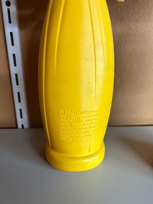 1965 SOAKY CARTOON CHARACTER BUBBLE BATH BOTTLES
