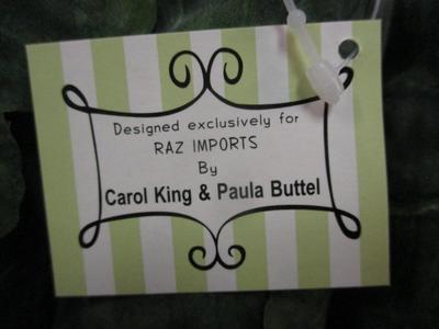 24 Cabbage Leaf Place-mats Raz Imports