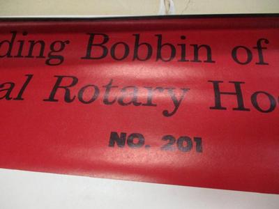 Threading Bobbin Of Singer Horizontal Rotary Hook Machine Litho