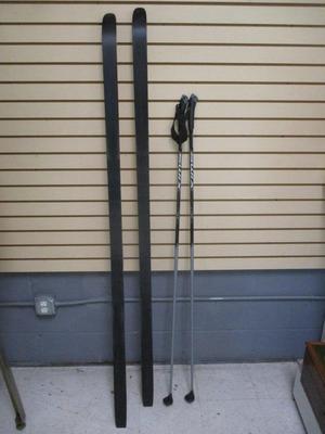Rossignol Glade AR Cut Skis 186 Made In Ukraine With Poles