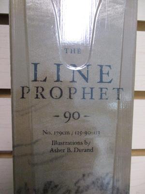 Line Prophet 90 Asher N. Durand Skis With Poles