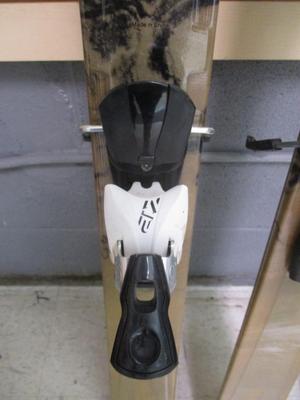 Line Prophet 90 Asher N. Durand Skis With Poles