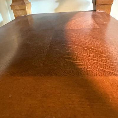 Inlaid Wooden End Table with Shelf (PB-HS)