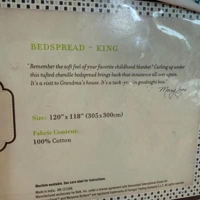 Brand New King Size Bedding by Mary Jane’s Farm & More (PB-HS)