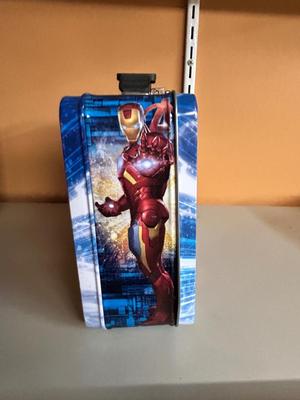SPIDER-MAN LUNCHBOX WITH PUZZLE AND AVENGERS LUNCH BOX