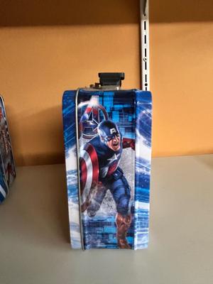 SPIDER-MAN LUNCHBOX WITH PUZZLE AND AVENGERS LUNCH BOX