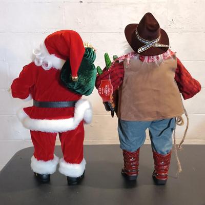 LOT 35: Christmas Collection- Santa Decor & More