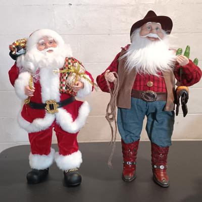 LOT 35: Christmas Collection- Santa Decor & More