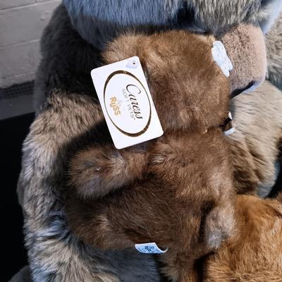 LOT 37: Grruff McDuff 28" Teddy Bear, Boyd's Bearwear Teddy, Effanbee Teddy Bear & More