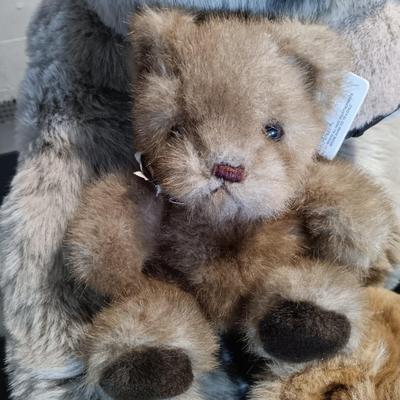 LOT 37: Grruff McDuff 28" Teddy Bear, Boyd's Bearwear Teddy, Effanbee Teddy Bear & More