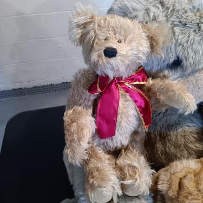 LOT 37: Grruff McDuff 28" Teddy Bear, Boyd's Bearwear Teddy, Effanbee Teddy Bear & More