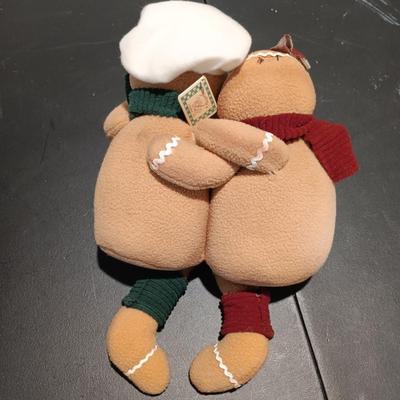 LOT 39: Christmas Plush- Cabbage Patch Elf, Homerbest Standing Mouse, HugFun Penguin & More