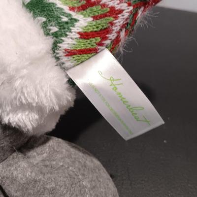 LOT 39: Christmas Plush- Cabbage Patch Elf, Homerbest Standing Mouse, HugFun Penguin & More