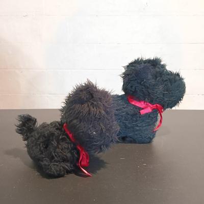 LOT 43: Vintage Plush- Steiff Micki and Mecki Hedgehogs, Knickerbocker Ernie, Dakin Scottish Terriers & More