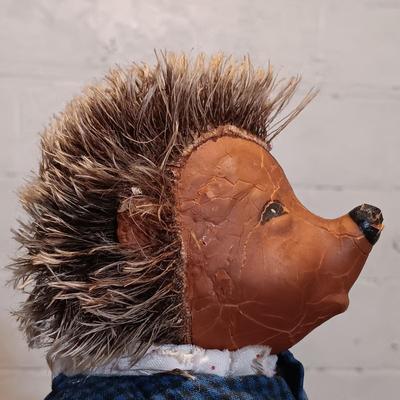 LOT 43: Vintage Plush- Steiff Micki and Mecki Hedgehogs, Knickerbocker Ernie, Dakin Scottish Terriers & More